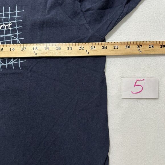 Labatt Blue Project Blueprint Official Engineer Men's XL Blue Graphic T Shirt - Picture 7 of 11